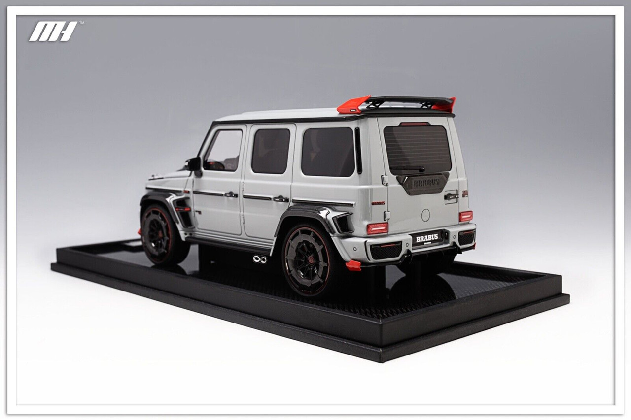 1/18 Motorhelix Mercedes-Benz G63 AMG Brabus 900 Rocket Edition (Nardo Grey) Resin Car Model Limited 199 Pieces