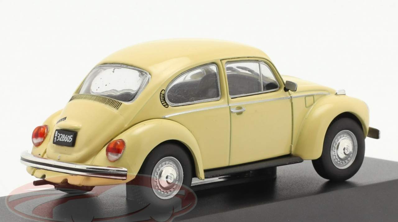 1/43 Altaya 1980 Volkswagen VW Beetle 1300L (Light Yellow) Car Model