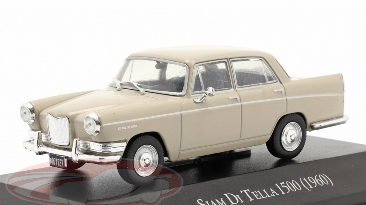 1/43 Altaya 1960 Siam Di Tella 1500 Riley 4 (Beige) Car Model