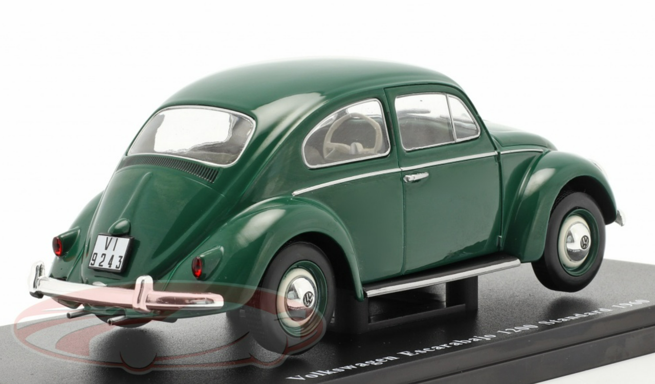 1/24 Altaya 1960 Volkswagen VW Beetle 1200 Standard (Green) Car Model