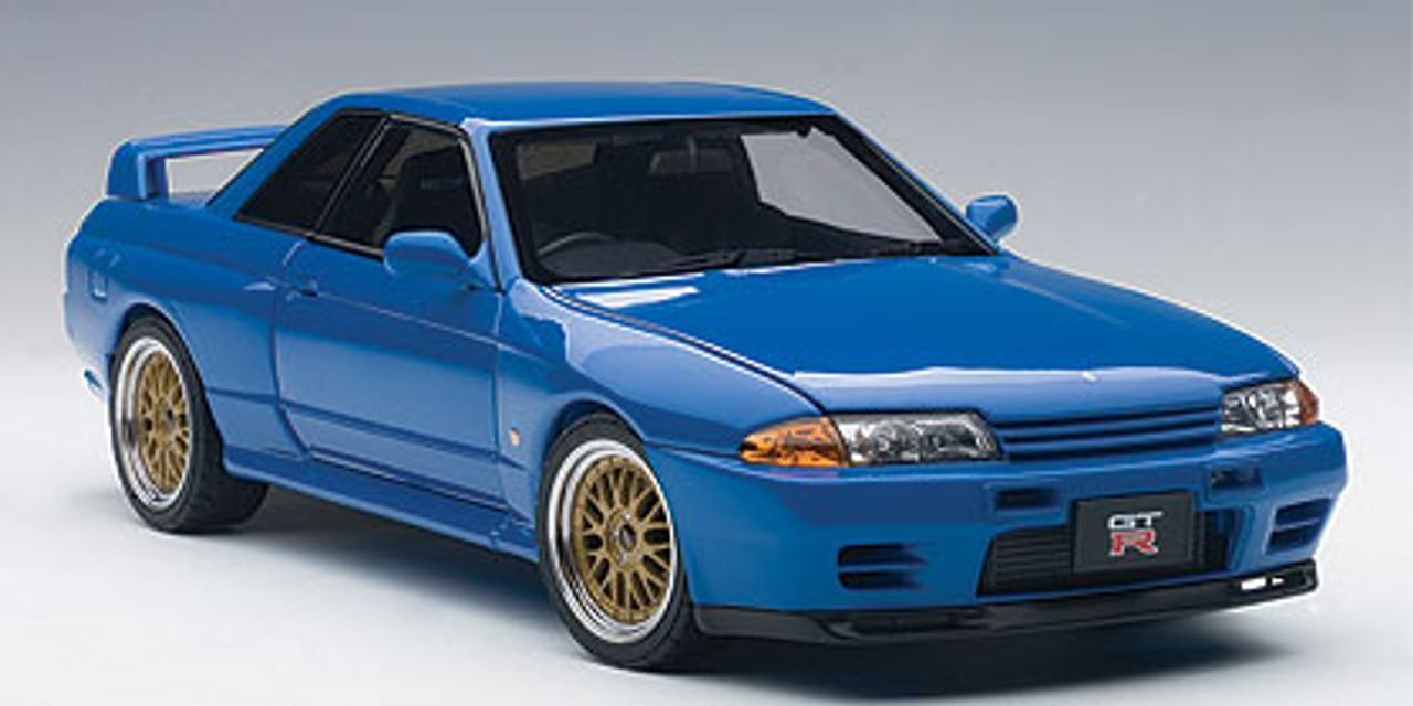 在庫切れ1/18 NISSAN SKYLINE GT-R R32 with BBS LM 日産 スカイライン GTR ガンメタ 絶版 IG0144 ニスモ (R33 R34) hpi・racing