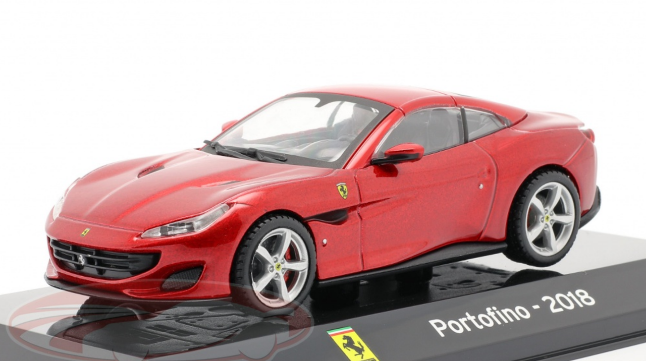 1/43 Altaya 2018 Ferrari Portofino (Red) Car Model