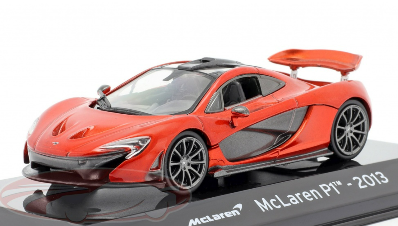 1/43 Altaya 2013 McLaren P1 (Copper Orange Metallic) Car Model