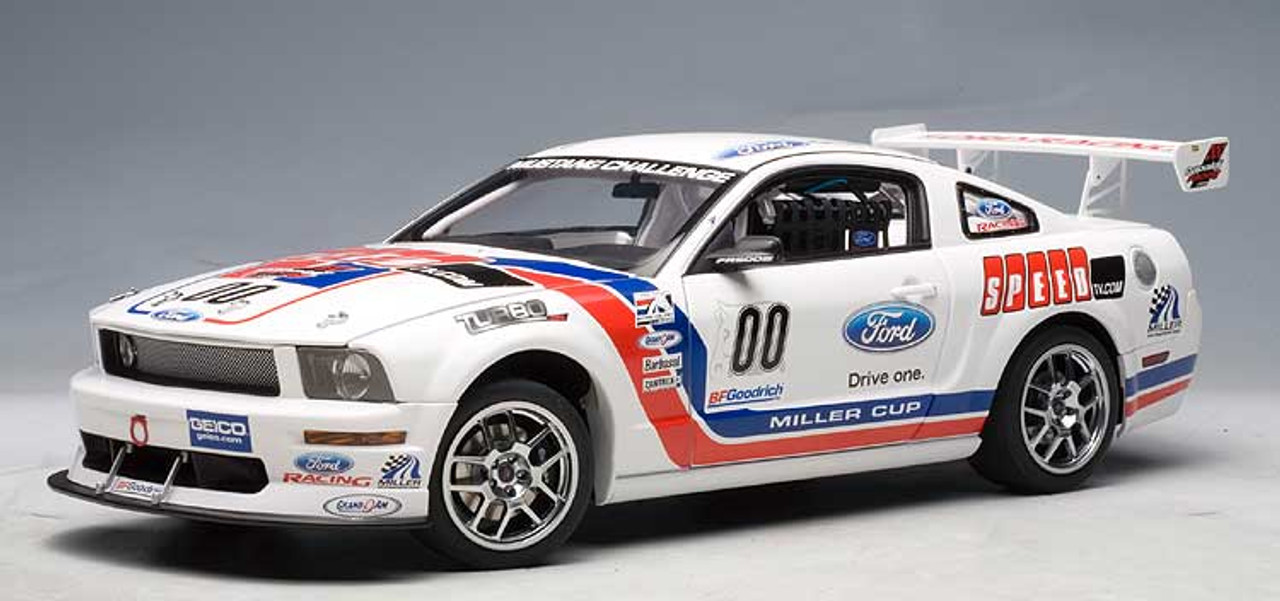 1/18 AUTOart Ford Mustang Challenge FR500S #00 Diecast Car Model