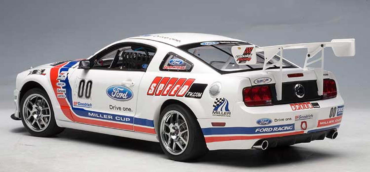 1/18 AUTOart Ford Mustang Challenge FR500S #00 Diecast Car Model 80712