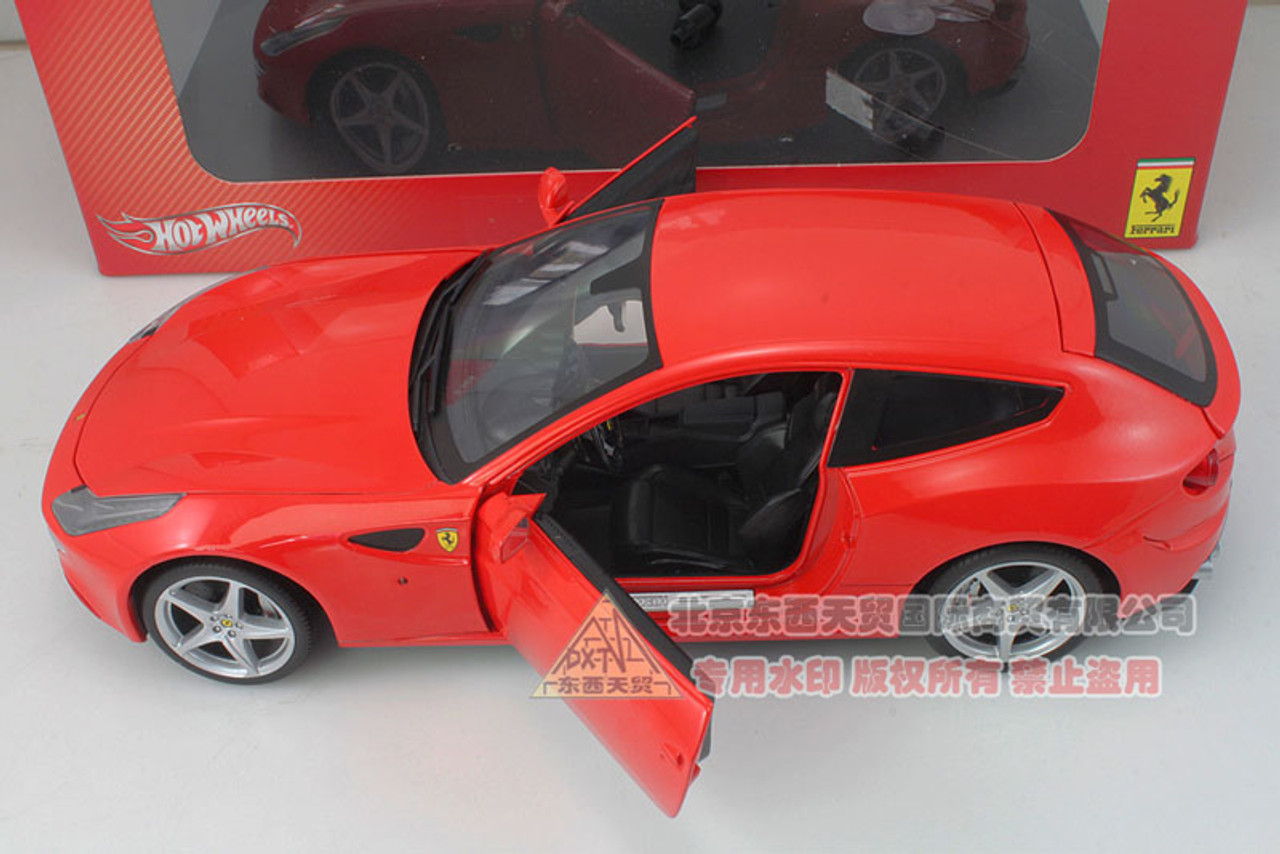 1/18 Hot Wheels Hotwheels Ferrari FF (Red) Diecast Car Model