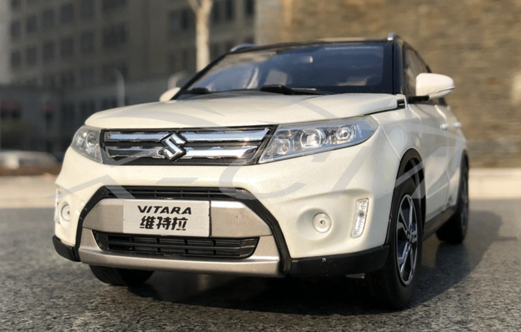 1 18 Dealer Edition Suzuki Vitara White Diecast Car Model Livecarmodel Com
