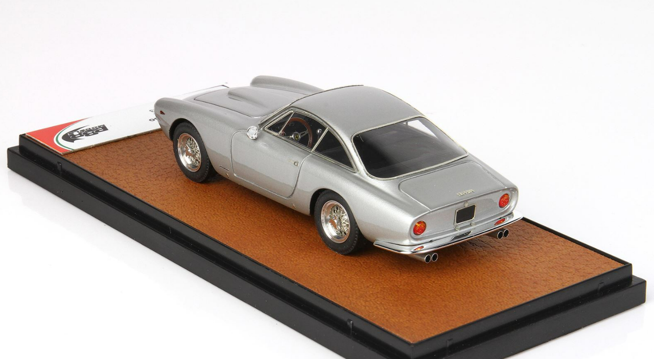 1/43 BBR 1963 Ferrari 250 Lusso (Metal Silver) Resin Car Model