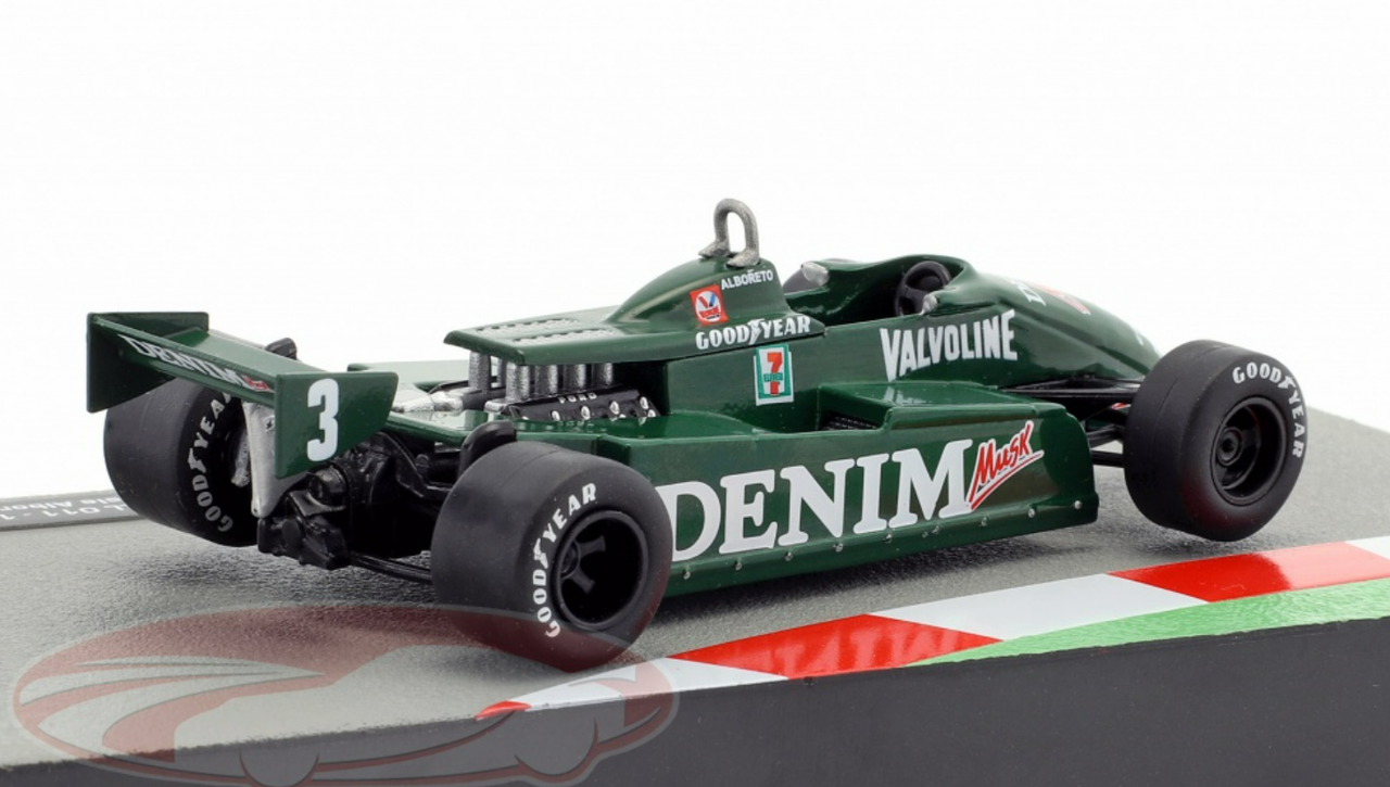 1/43 Altaya 1982 Michele Alboreto Tyrrell 011 #3 Formula 1 Car Model