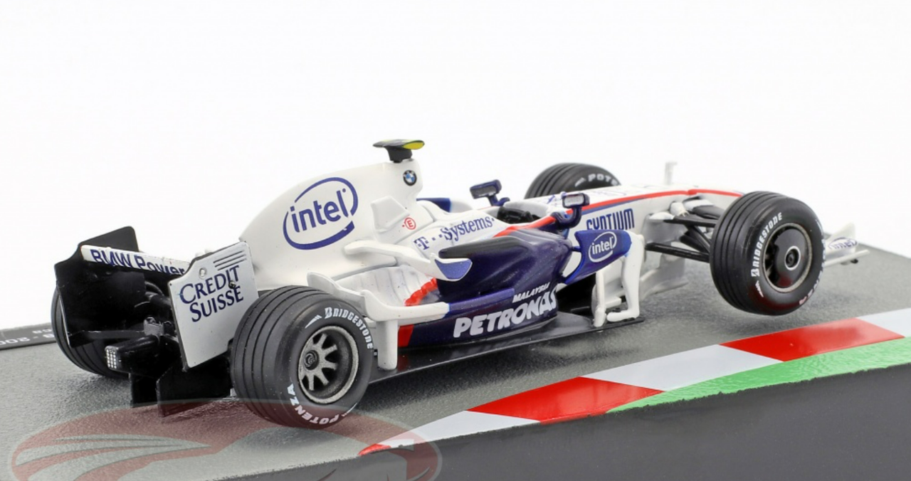 OPO 10 - Miniature car Formula 1 1/43 Compatible with BMW Sauber F1.08 -  Robert Kubica - 2008 - F1 FD050