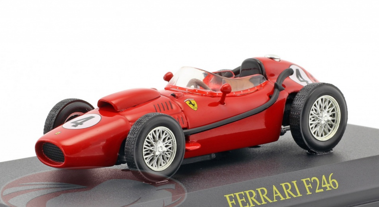 1/43 Altaya 1958 Mike Hawthorne Ferrari F246 #4 World Champion Formula 1 Car Model