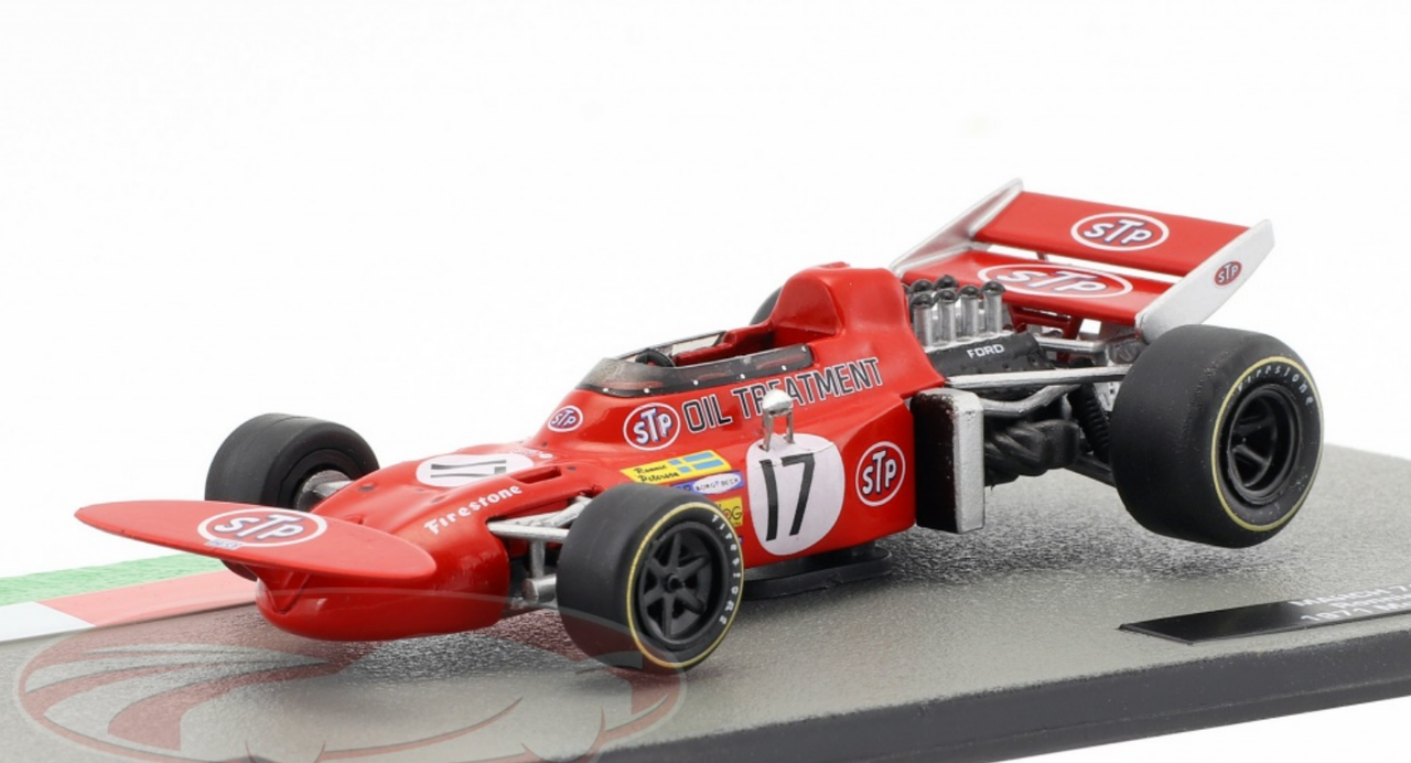 1/43 Altaya 1971 Ronnie Peterson March 711 #17 2nd Monaco GP Formula 1 Car Model