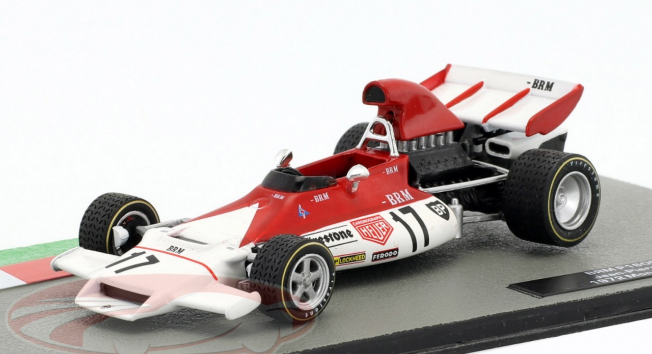 1/43 Altaya 1972 Jean-Pierre Beltoise BRM P160B #17 Winner monaco GP Formula 1 Car Model