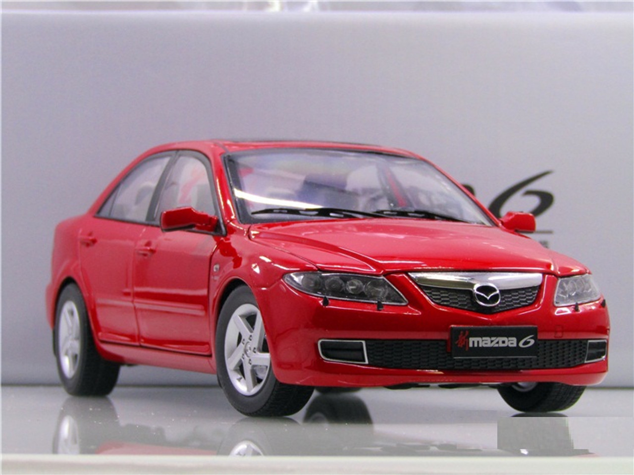 1/18 Dealer Edition 1st Generation 2002-2008 Mazda 6 / Atenza (Red) Diecast  Car Model