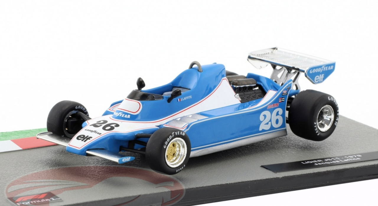 1/43 Altaya 1973 Jacques Laffite Ligier JS11 #26 Formula 1 Car Model
