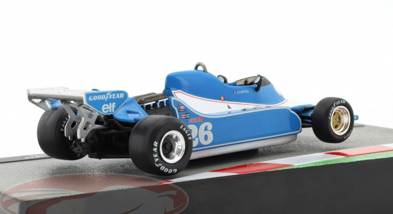 超激安得価1/43 spark Ligier JS5 #26 Laffite 1976 Long Beach 4th タバコデカール付 リジェ ラフィット ジタン ロングビーチ ラフィー レーシングカー