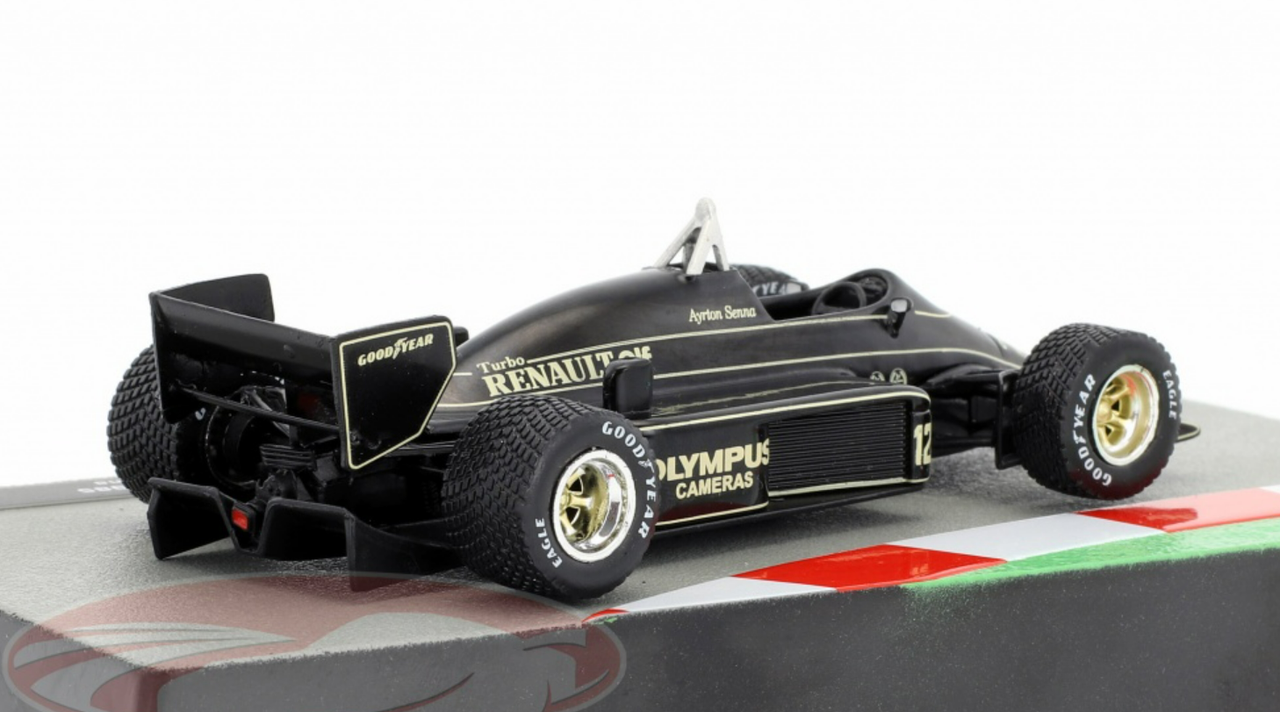 1/43 Altaya 1985 Ayrton Senna Lotus 97T #12 Formula 1 Car Model