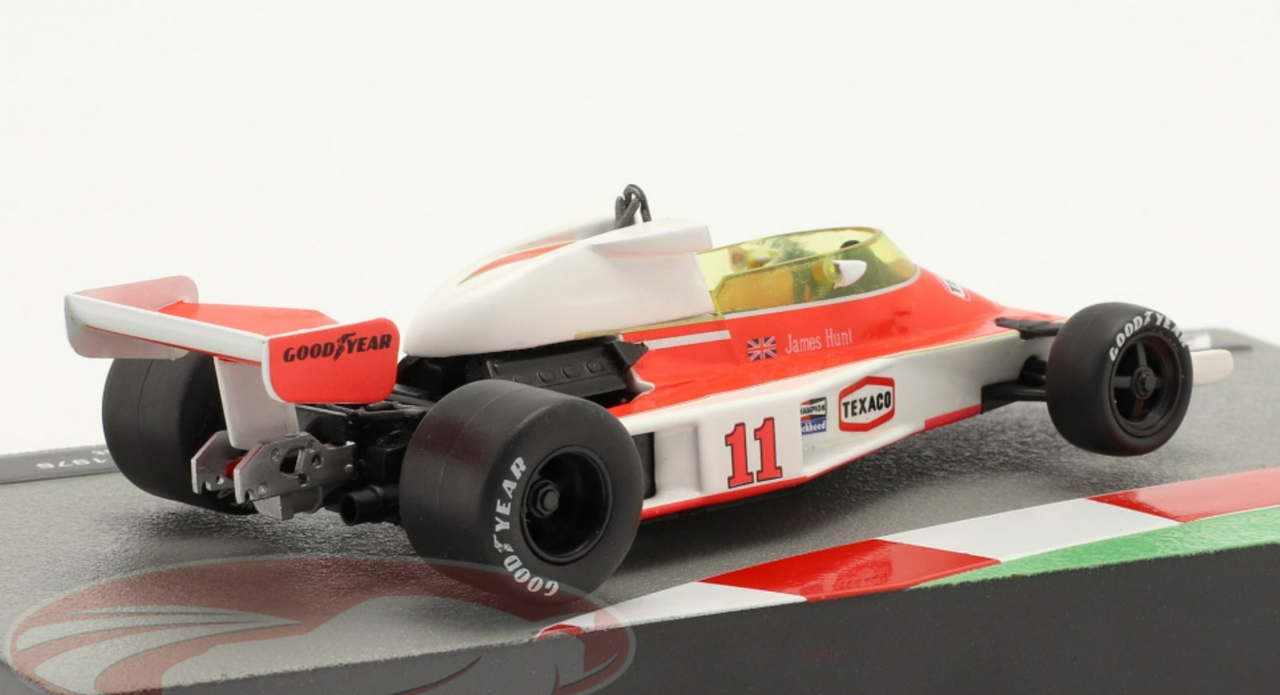 1/43 Altaya 1976 James Hunt McLaren M23 #11 Formula 1 World Champion Car Model