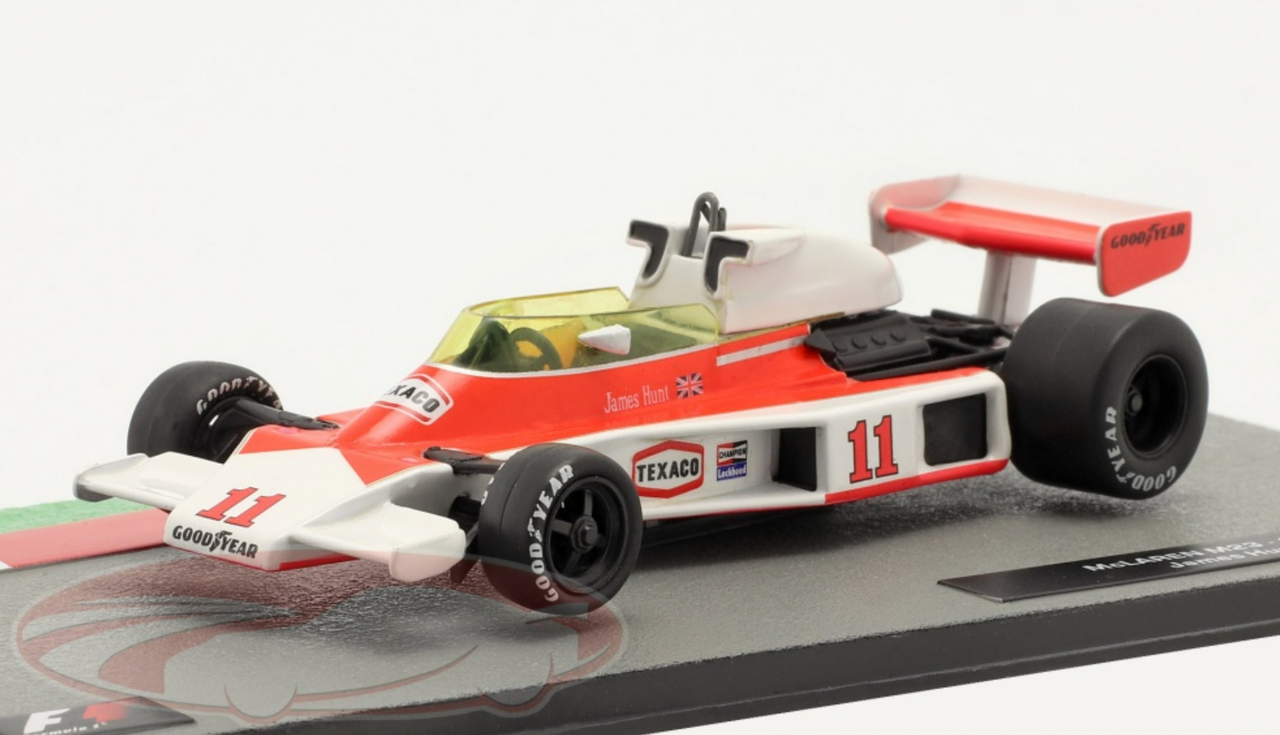 1/43 Altaya 1976 James Hunt McLaren M23 #11 Formula 1 World Champion Car Model