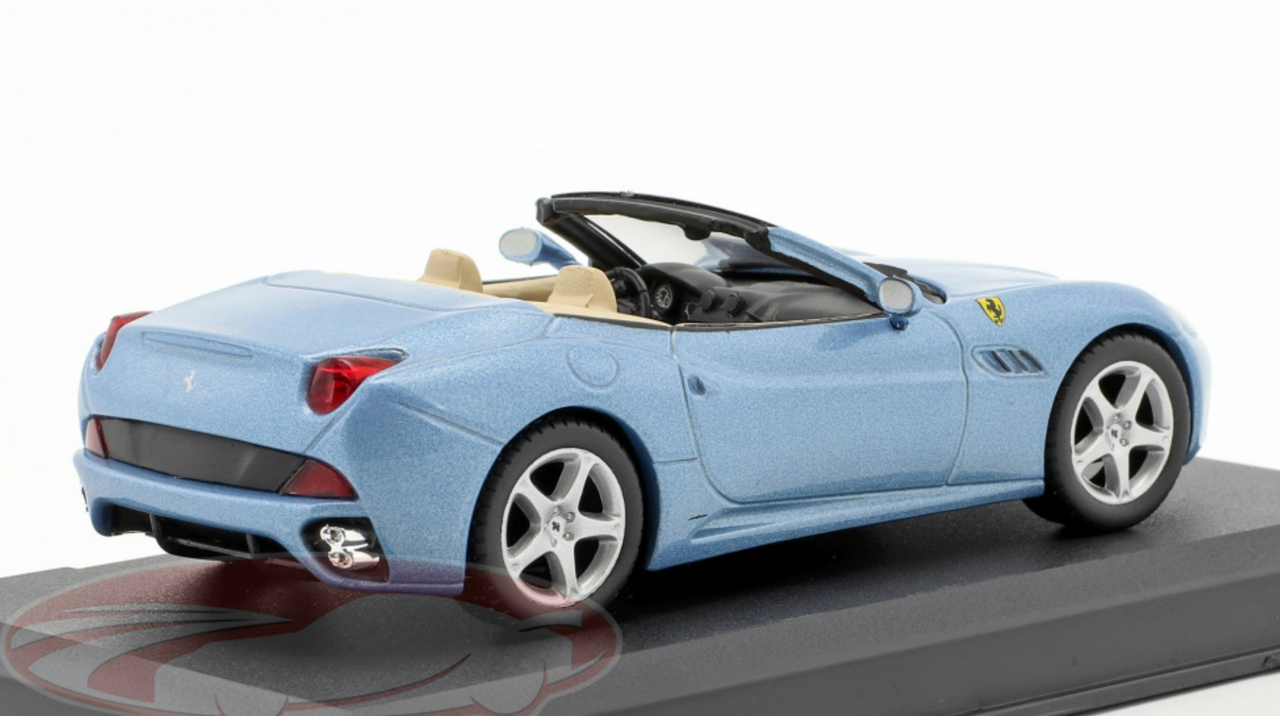 1/43 Altaya 2008 Ferrari California (Light Blue Metallic) Car Model
