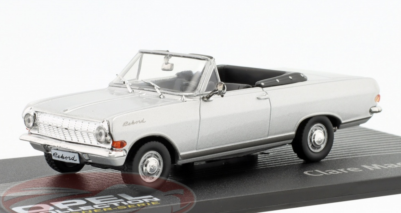 1/43 Altaya Opel Rekord A Clare MacKichan (Silver) Car Model