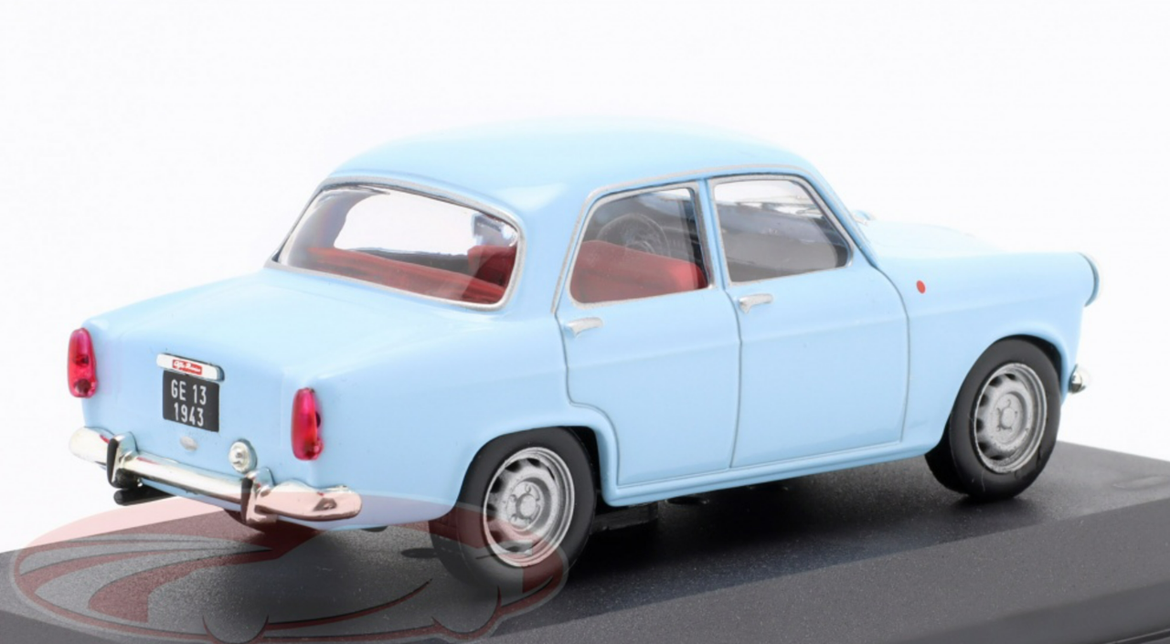 1/43 Altaya 1956 Alfa Romeo Giulietta (Light Blue) Car Model