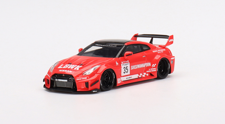 Make Up EIDOLON 1⁄43 LB-Silhouette WORKS GT 35GT-RR Black ⁄ Gold