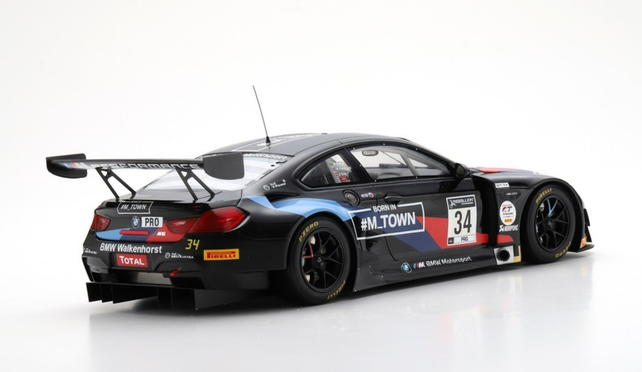 1/18 Spark 2020 BMW M6 GT3 #34 24h Spa Walkenhorst Motorsport Augusto Farfus, Nick Catsburg, Philipp Eng Car Model