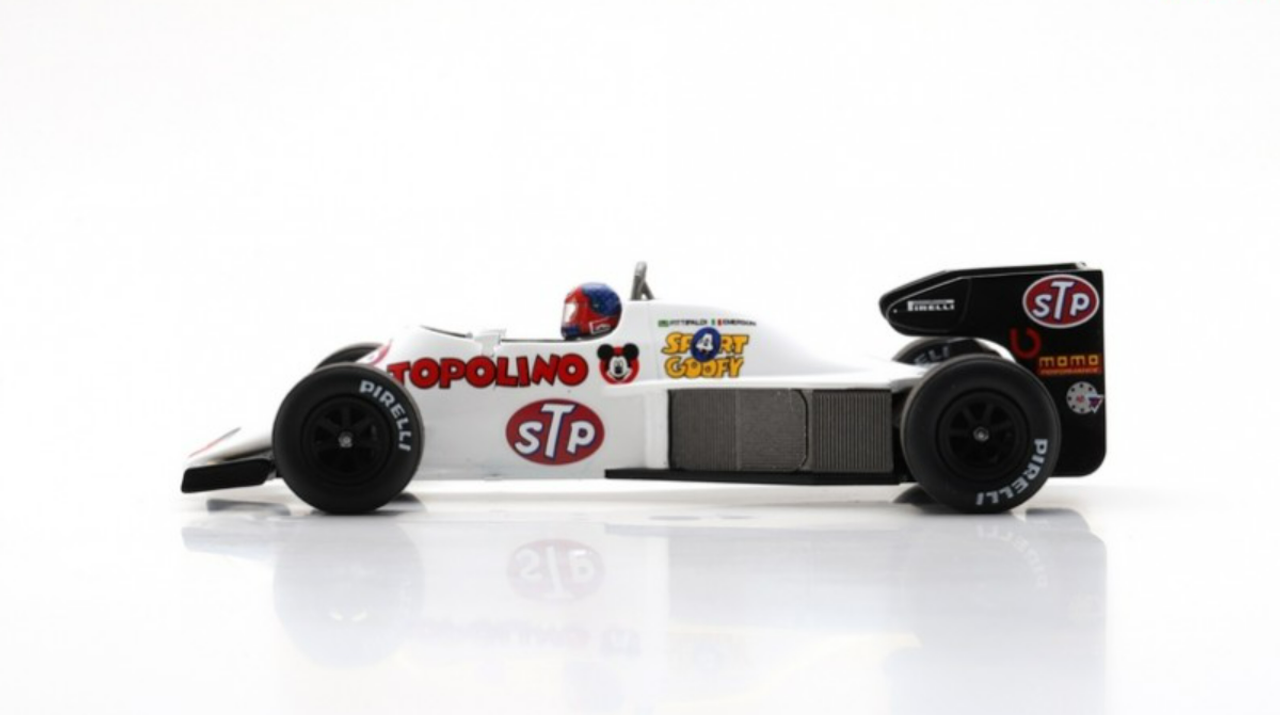 1/43 Spark 1984 Emerson Fittipaldi Spirit 101 Test Car Brazilian Car Model