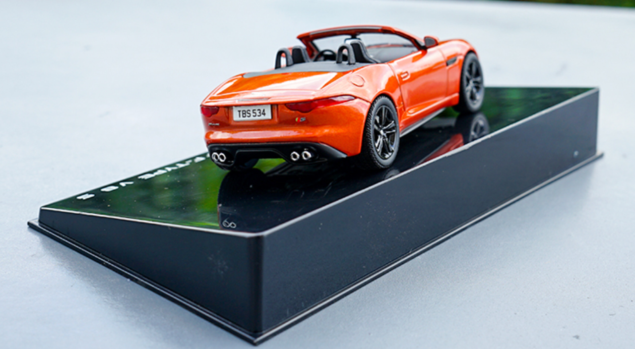 1/43 Dealer Edition Jaguar F-Type FType V8 S (Orange) Diecast Car Model -  LIVECARMODEL.com