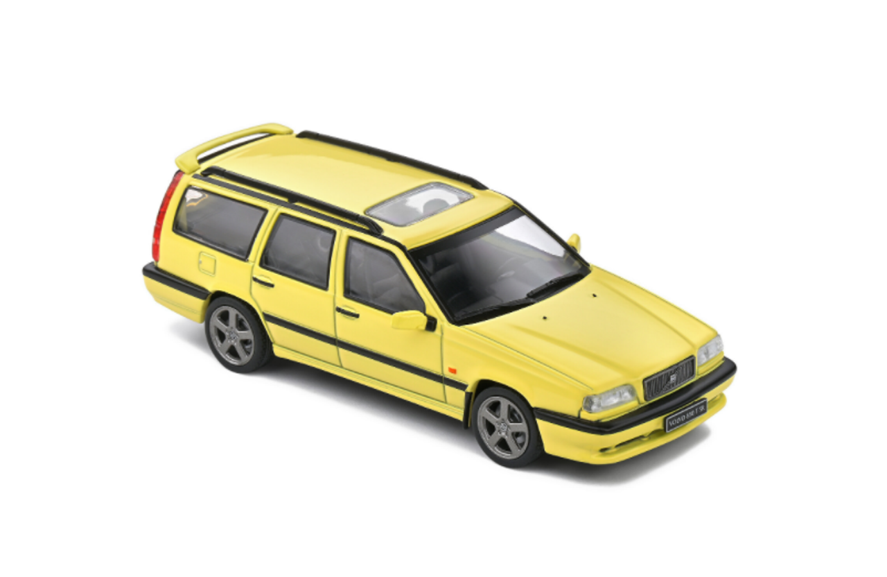  1/43 Solido Volvo T5R Yellow Diecast Car Model