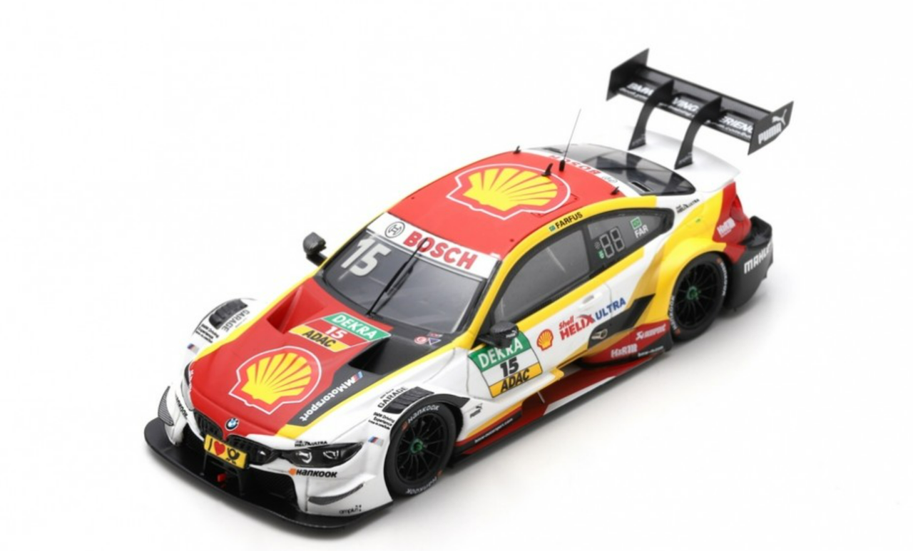 1/43 Spark 2018 BMW M4 DTM #15 Augusto Farfus Team RMG DTM Hockenheim Car Model