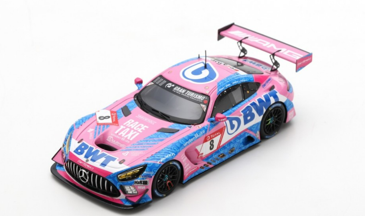 1/43 Spark 2021 Mercedes-Benz AMG GT3 #8 24h Nürburgring GetSpeed Jules  Gounon, Fabian Schiller, Matthieu Vaxivière Car Model