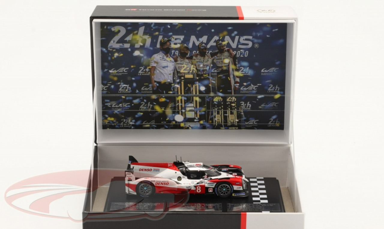 1/43 Spark 2018-2020 Toyota TS050 Hybrid #8 Winner 24h LeMans Toyota Gazoo Racing Car Model