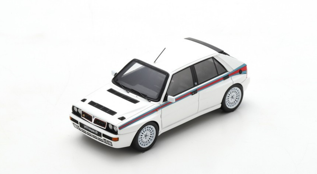1&frasl;43 Spark 1992 Lancia Delta HF Intergrale Evolution Martini 5 (White) Car  Model