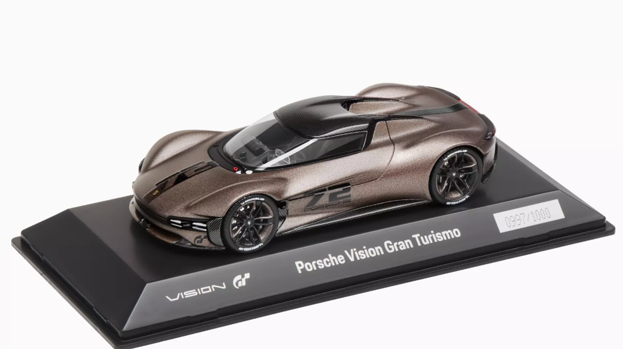 1/43 Dealer Edition Porsche Porsche Vision Gran Turismo (Chestnut Brown) Car Model