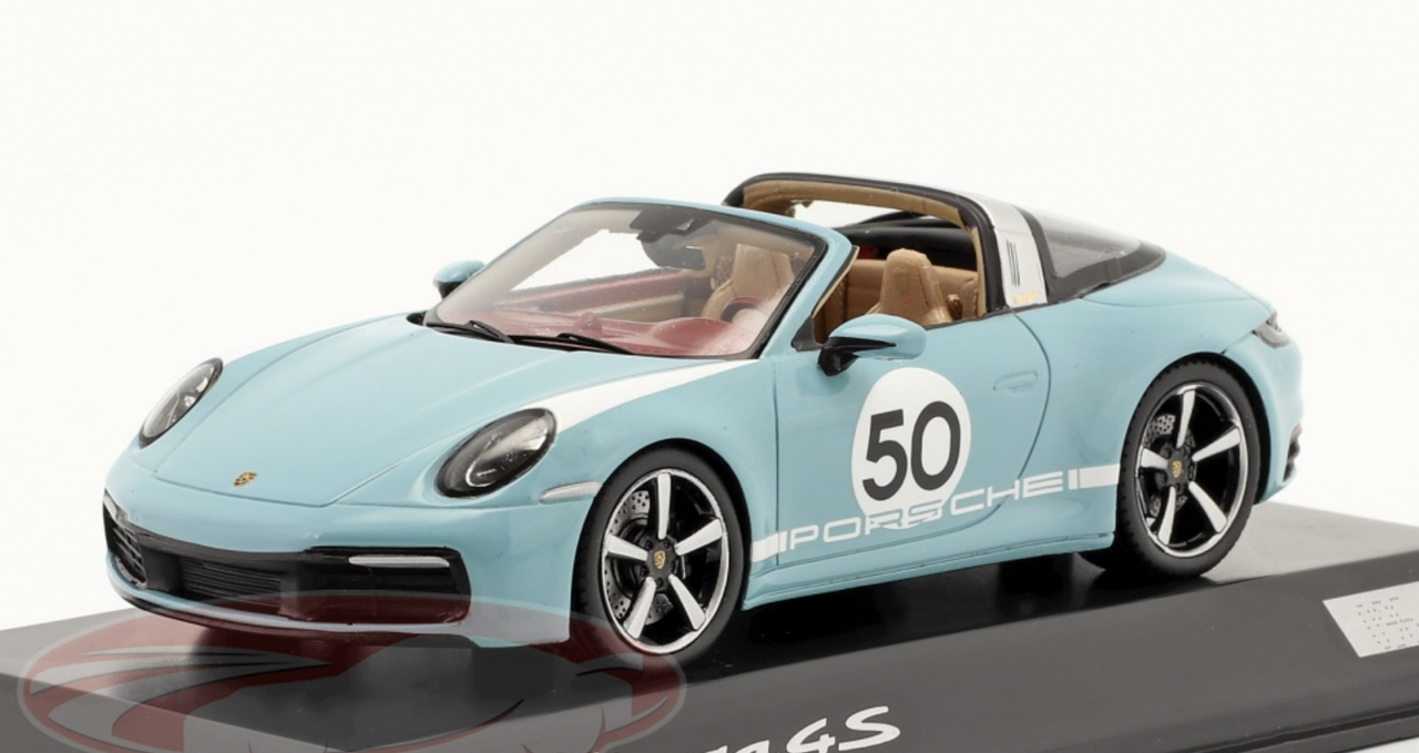 1/43 Dealer Edition Porsche 911 (992) Targa 4S #50 Heritage Edition ...