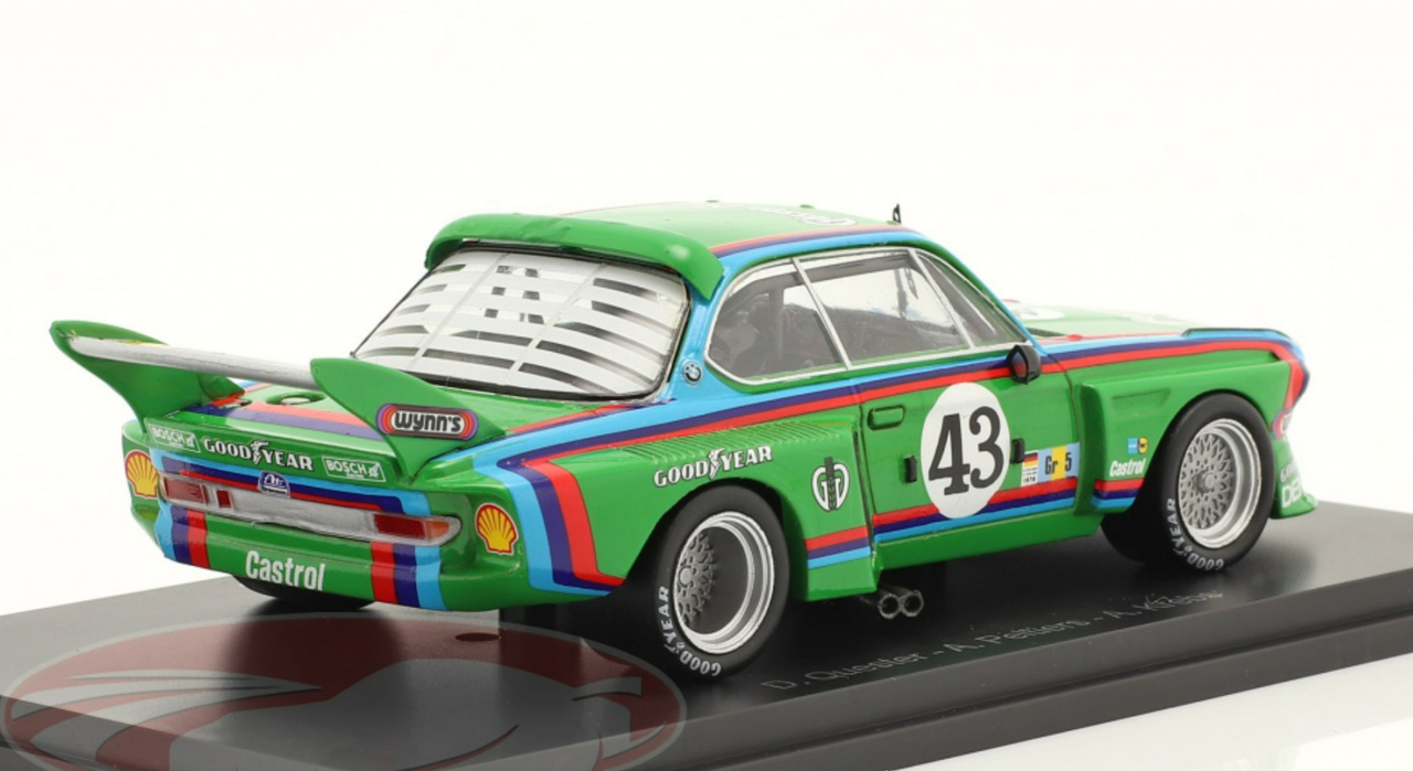BMW CSL Le 3.5 Mans S1568 1:43 SPARK model #42 スパーク 1⁄43 Spark