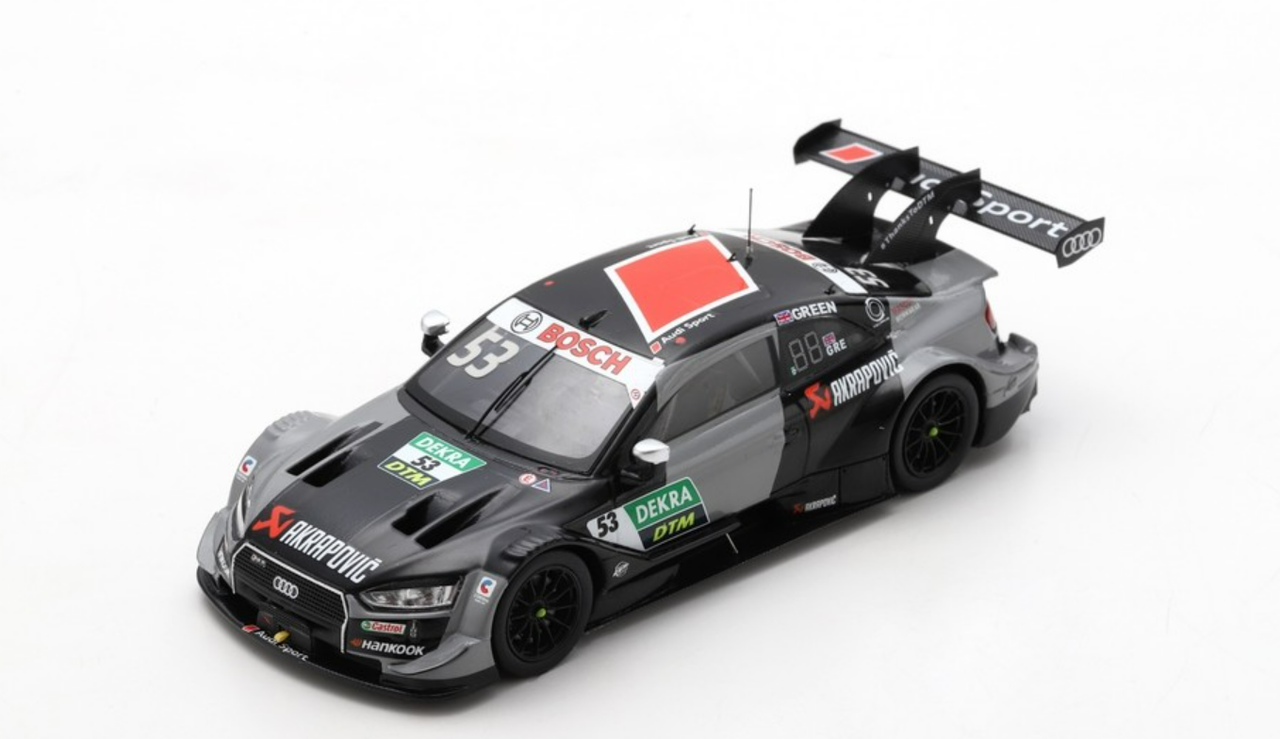 1/43 Spark 2020 Audi RS5 DTM #53 DTM Audi Sport Team Rosberg Jamie Green Car Model