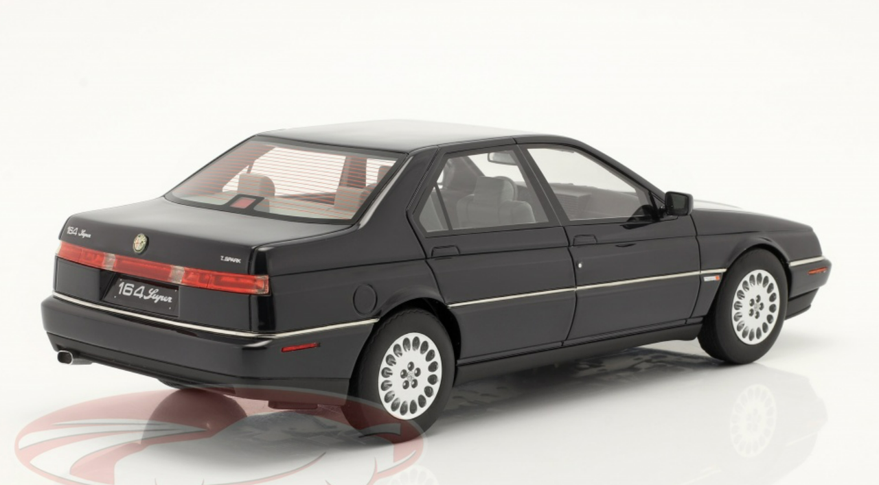 1/18 Mitica 1992 Alfa Romeo 164 Super 2.0 Twin Spark (Blue Metallic) Diecast Car Model