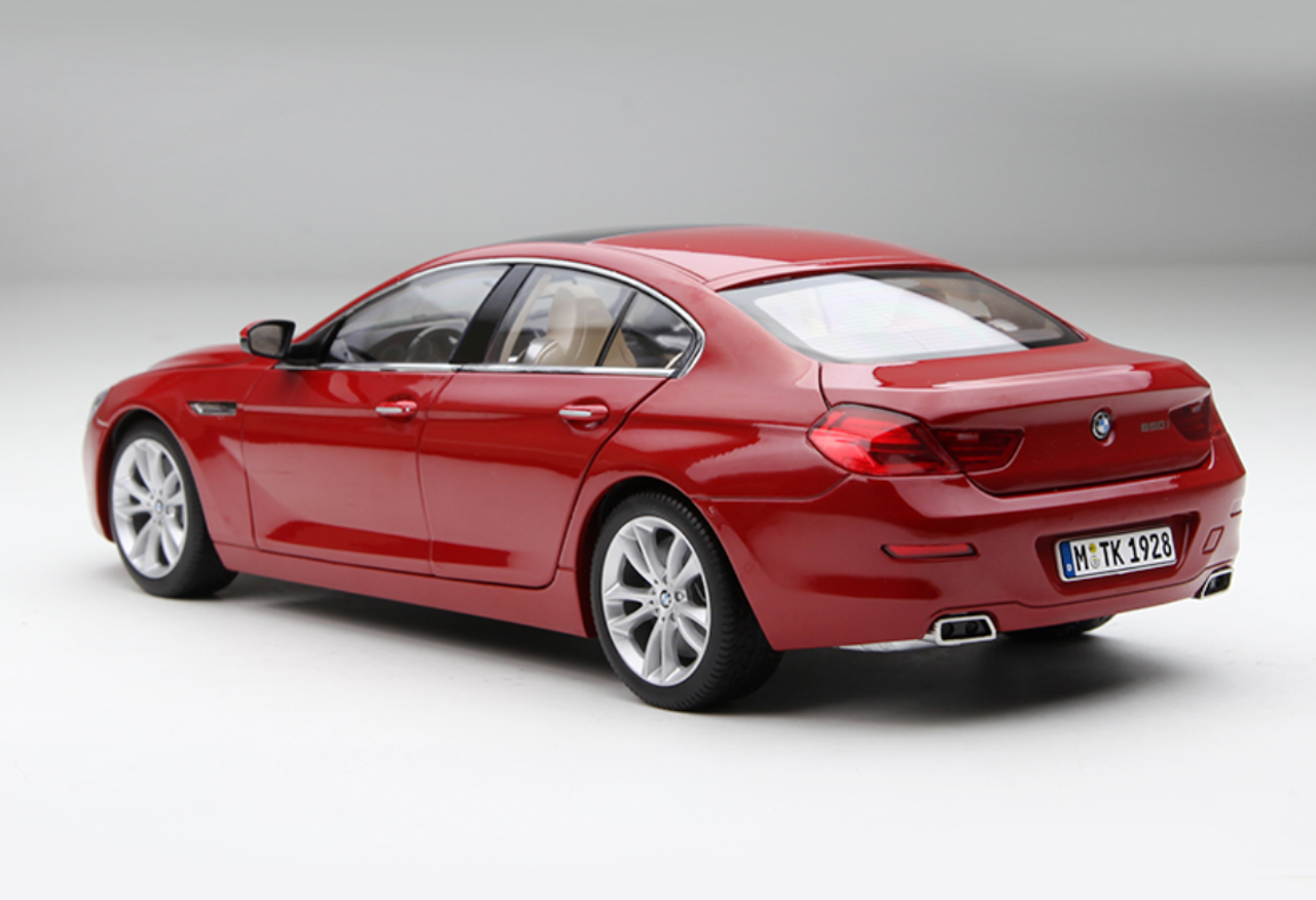 1/18 Paragon BMW 6 Series 650i GranCoupe (Red) Diecast Car Model