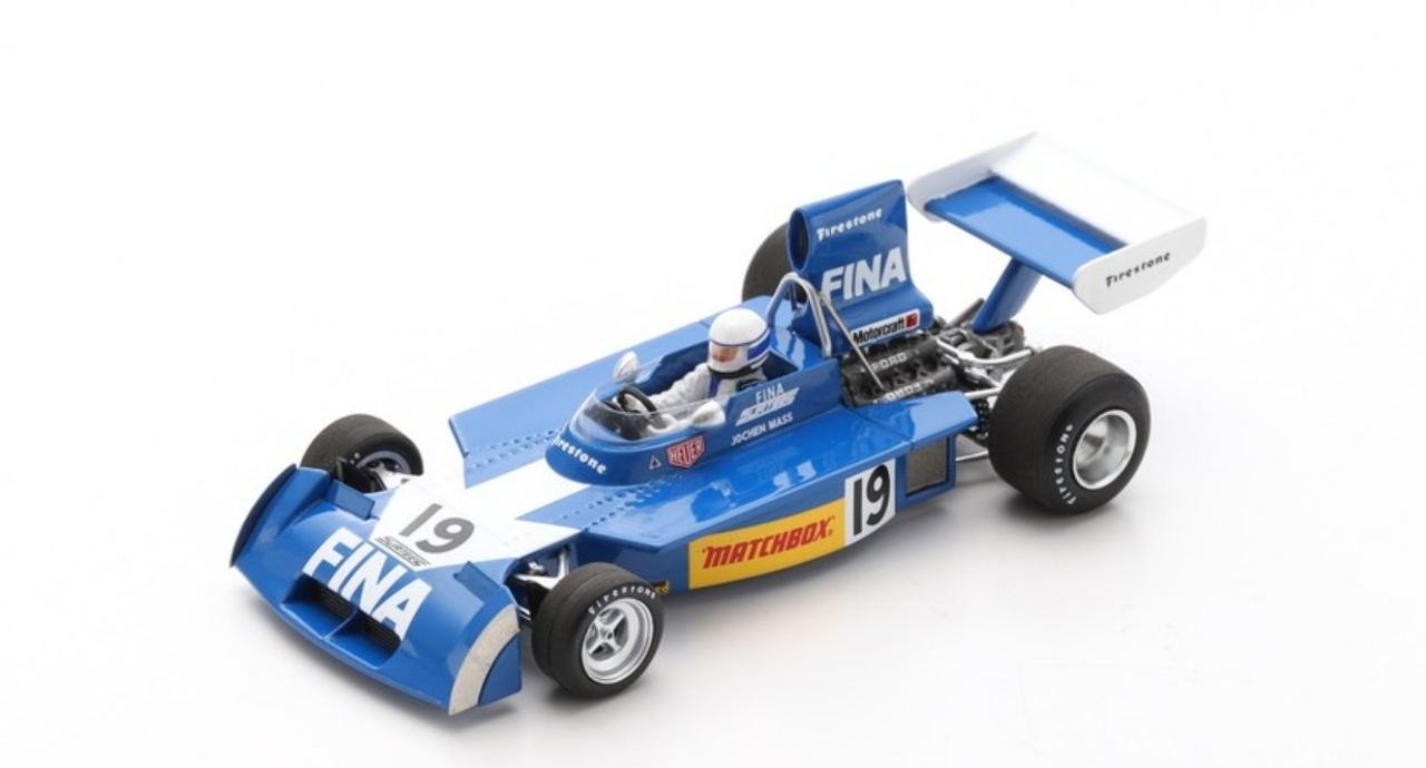 1/43 Spark 1974 Jochen Mass Surtees TS16 #19 Brazilian GP Formula 1 Car Model
