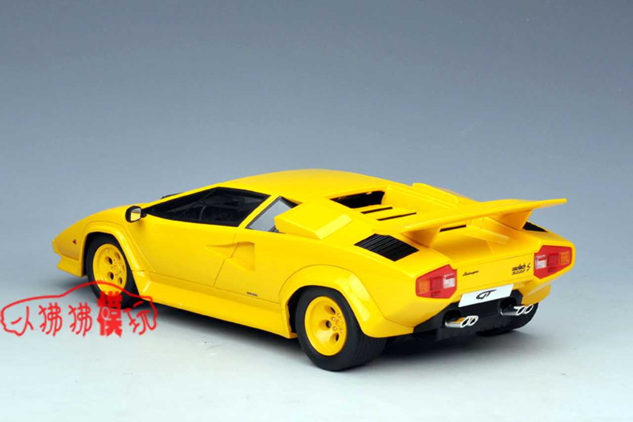 1/18 GT Spirit GTSpirit Lamborghini Koenig Countach Twin Turbo (Yellow) Resin Car Model