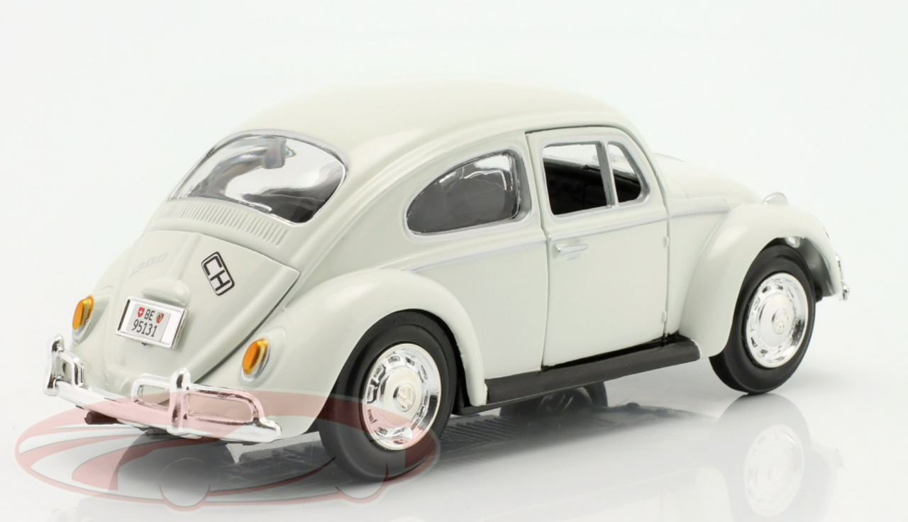 1/24 Motormax Volkswagen VW Beetle James Bond On Her Majesty's Secret Service (1969) Diecast Car Model
