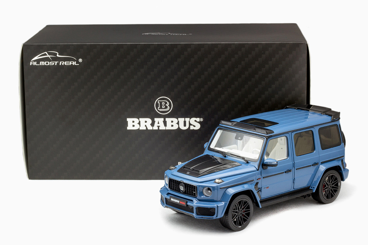 1/18 Almost Real Mercedes-Benz G-Class G63 AMG Brabus G800 (Blue) Car Model Limited 504 Pieces