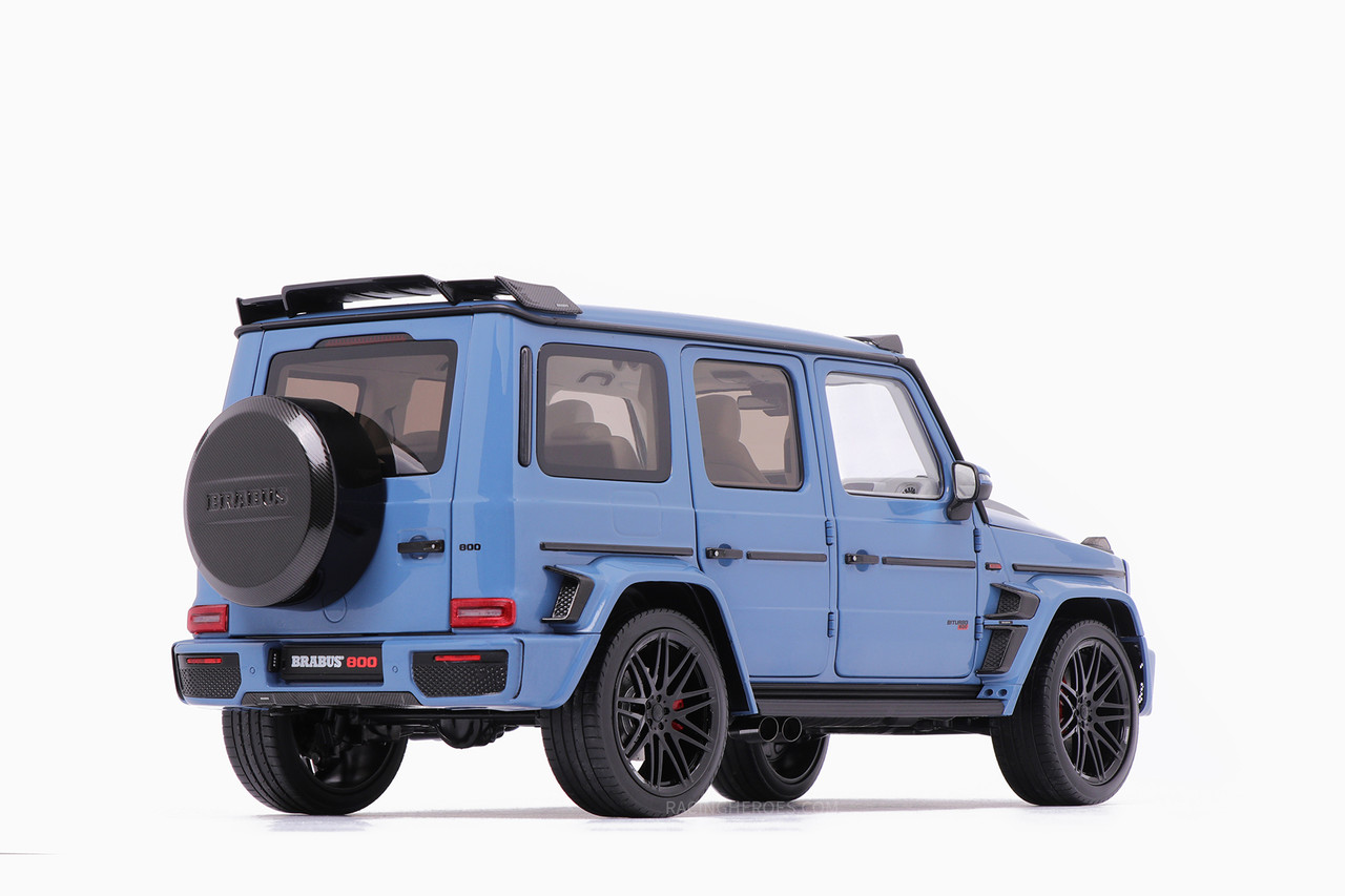 1/18 Almost Real Mercedes-Benz G-Class G63 AMG Brabus G800 (Blue) Car Model Limited 504 Pieces
