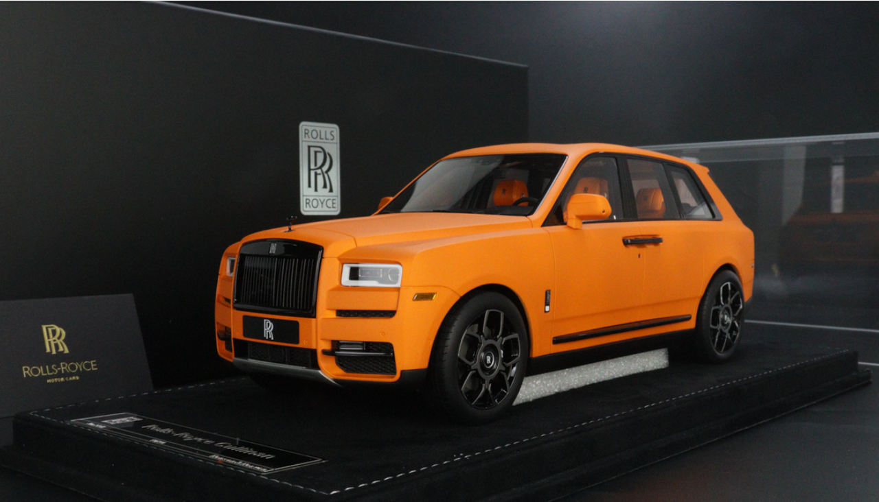 Mechatronic Diagnostics on X Rolls Royce Cullinan with the orange  interior and matching exterior trim waiting for a full service checkup   rollsroyce cullinan wraith phantom ghost exoticcars  orangeinterior supercars mechatronic 