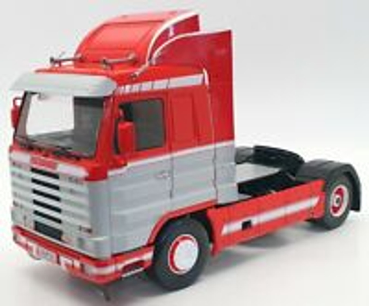 1/18 Road Kings 1995 Scania 143 Streamline (Silver & Red) Diecast Car Model