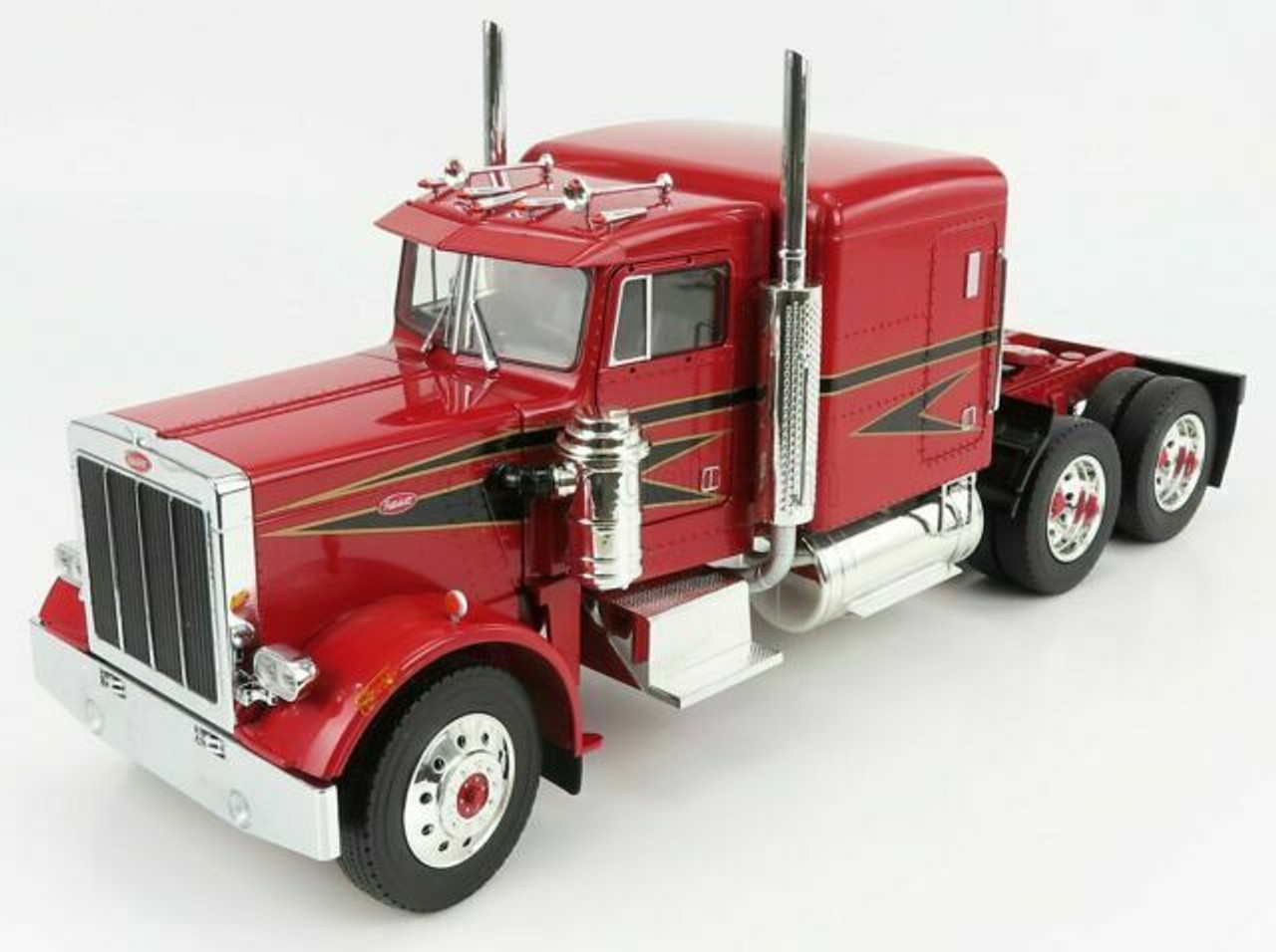 1/18 Road Kings 1967 Peterbilt 359 (Red) Diecast Car Model