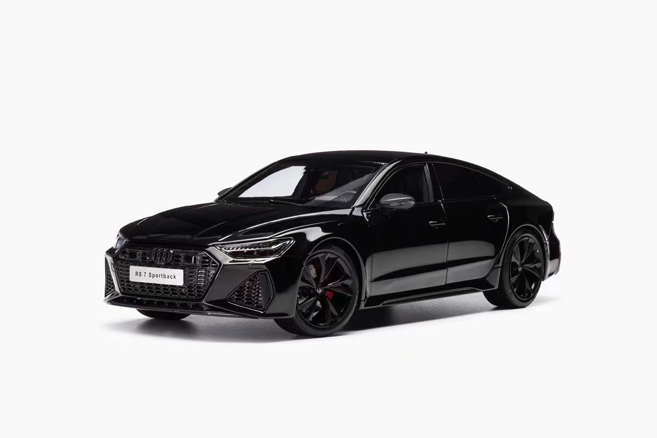 1/18 Kengfai Audi RS7 C8 (Black) Diecast Car Model